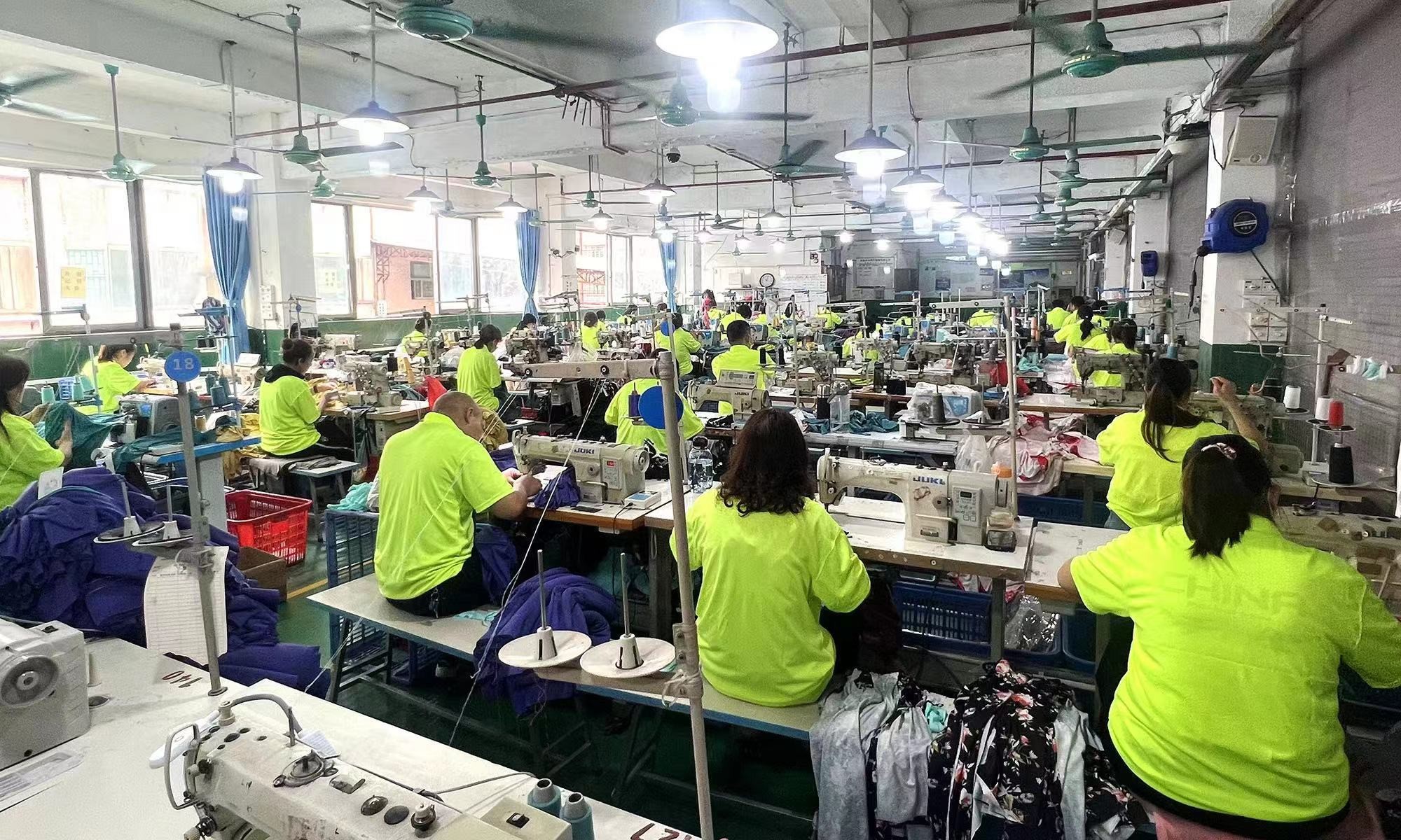 Guangzhou Vinas clothing technology Co., LTD γραμμή παραγωγής εργοστασίων