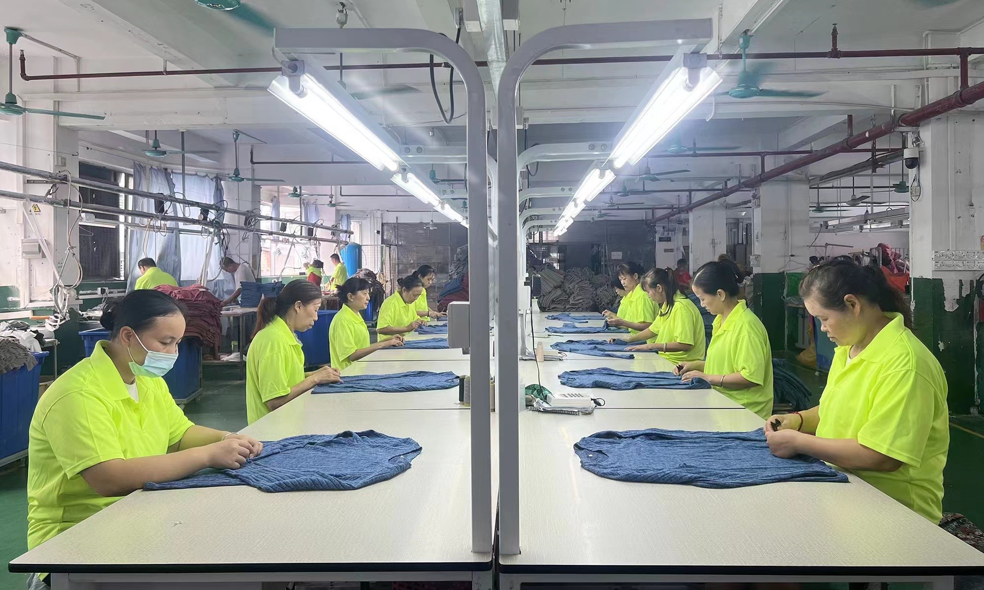 Guangzhou Vinas clothing technology Co., LTD γραμμή παραγωγής εργοστασίων
