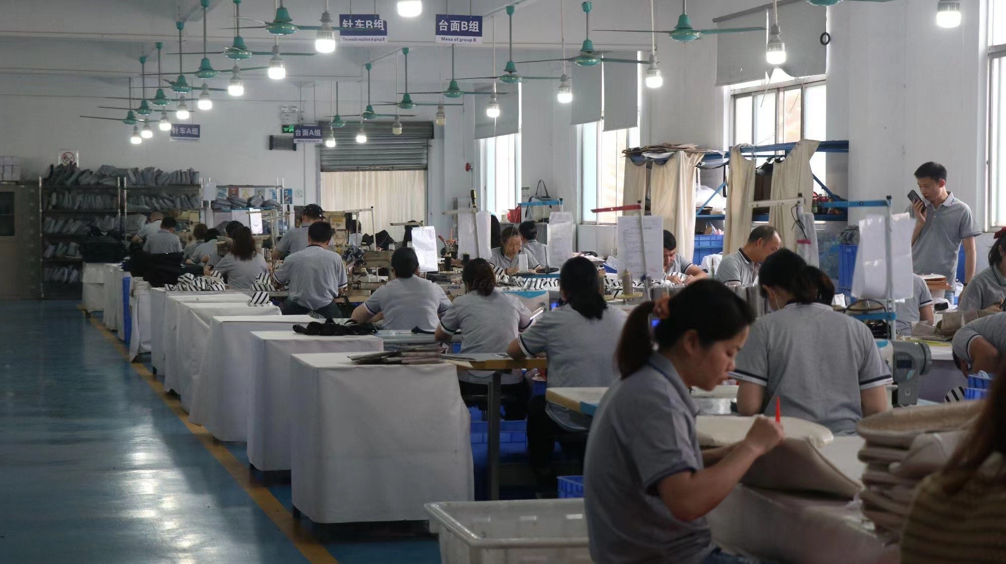 Guangzhou Vinas clothing technology Co., LTD γραμμή παραγωγής εργοστασίων