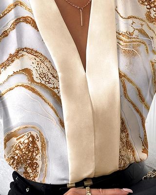 Φωστική μπλούζα με V-Neck χωρίς μανίκια