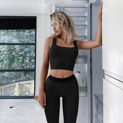 Χωρίς μανίκια σέξι αθλητικά ρούχα μόδα Slim Fit γυναικεία στολή γιόγκα