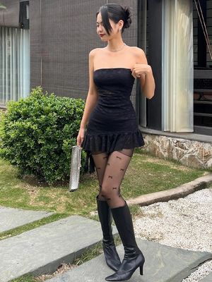 Ψηφιακή εκτύπωση Σύντομα μανίκια Γυναικεία φόρεμα Μακρύ Μέσο Σύντομο μήκος Σε πολλά χρώματα