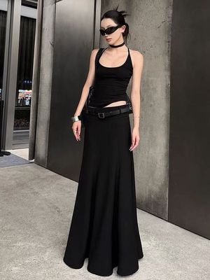 Νέα Spice Girl U γραβάτα halter τανκ top για γυναίκες με λεπτές ταινίες μέσα